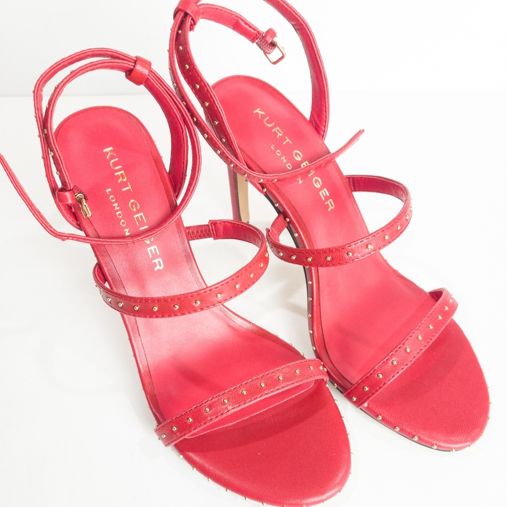 Kurt Geiger Portia Studded High-heel Sandals -7 - Picture 7 of 10